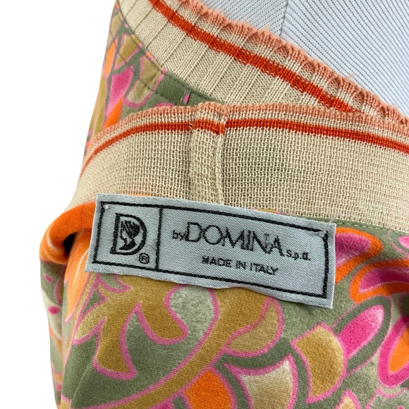 Vintage DOMINA 3 Piece Set Skirt Short Sleeve Top & Cardigan Small Medium Beige - Picture 12 of 15